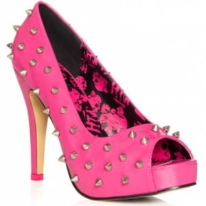 Abbey Dawn WTH Hot Pink Heels
